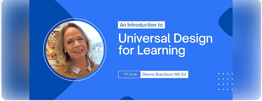 JUN14 Online event
Introduction to UDL (Universal Design for Learning)
Option A
8:00 AM BST
lnkd.in/egTBFNCP

JUN14 Online event
Introduction to UDL (Universal Design for Learning
Option B
4:00 PM BST
lnkd.in/ecwcFVuQ