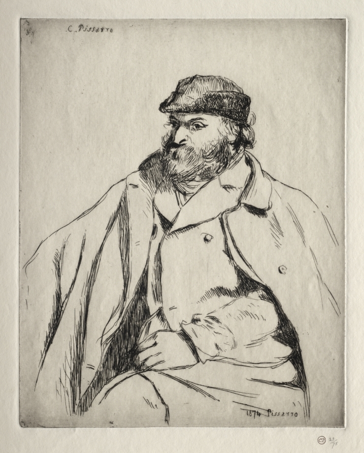 artpissarro's tweet image. Camille Pissarro, Paul Cézanne, 1874 #cmaprints #cmaopenaccess clevelandart.org/art/1922.238