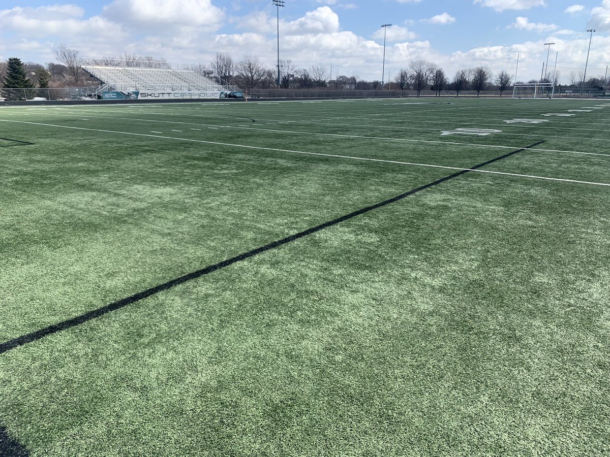 It’s amazing what some maintenance and the sun can do. Thanks to all who helped get the field ready for the season opener!

MATCH DAY 1
🆚 Westside
🕔 5:00
🏟️ Skutt Catholic Moylan Field