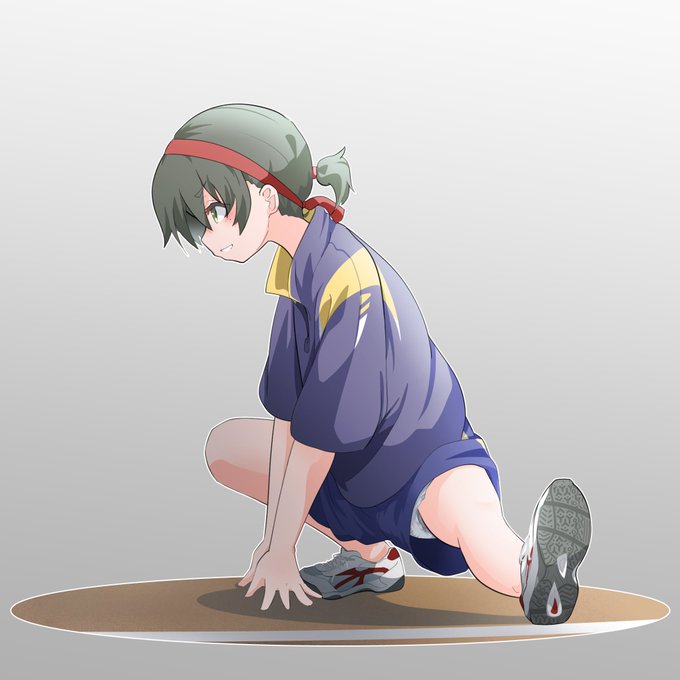 2枚目はオマケ
> 伸脚した時に体操着と足の間からおむつチラ見えJC #odaibako_Azure_Sunset4 https://t.co/FZzWduuytL 