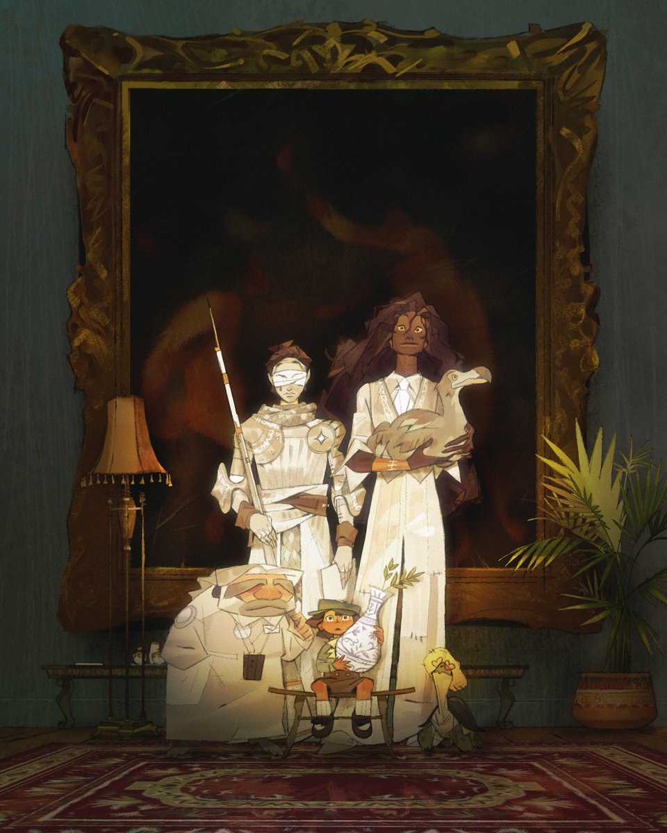 cronchybaguette's tweet photo. family portrait https://t.co/xBP7husMme