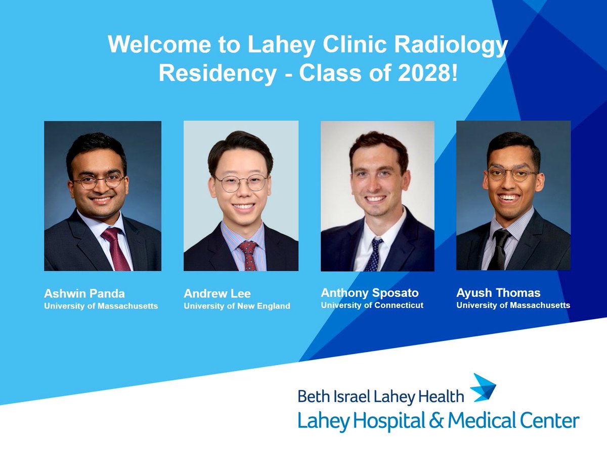 Lahey Radiology (@laheyradiology) on Twitter photo We are elated to announce our #LaheyRad residency #Match2023 results!! Congratulations, Class of 2028!!! 🥳🎈👏 #MatchDay #Match #Match23 #RadMatch #RadTwitter <a href="/TheNRMP/">NRMP®</a> <a href="/LaheyHospital/">Lahey Hospital</a> <a href="/bethisraellahey/">Beth Israel Lahey Health</a> 🩺 🏥 We are elated to announce our #LaheyRad residency #Match2023 results!! Congratulations, Class of 2028!!! 🥳🎈👏 #MatchDay #Match #Match23 #RadMatch #RadTwitter <a href="/TheNRMP/">NRMP®</a> <a href="/LaheyHospital/">Lahey Hospital</a> <a href="/bethisraellahey/">Beth Israel Lahey Health</a> 🩺 🏥