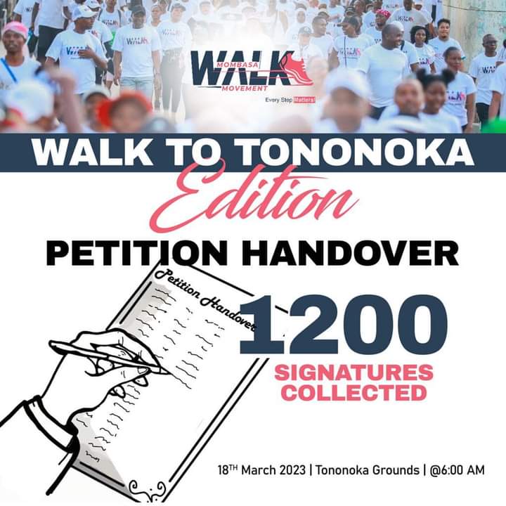 Its all systems go ahead of tomorrow's #Mombasawalk culminating in  handover of the petition advocating for infrastructure &amp; policies to support non-motorized means of transport including #walking and #cycling and #Carfreedays
<a href="/MijiBora/">Miji Bora Project</a> <a href="/MsaWalkMovement/">Mombasa Walk Movement</a> <a href="/MombasaCountyKe/">Mombasa County</a>