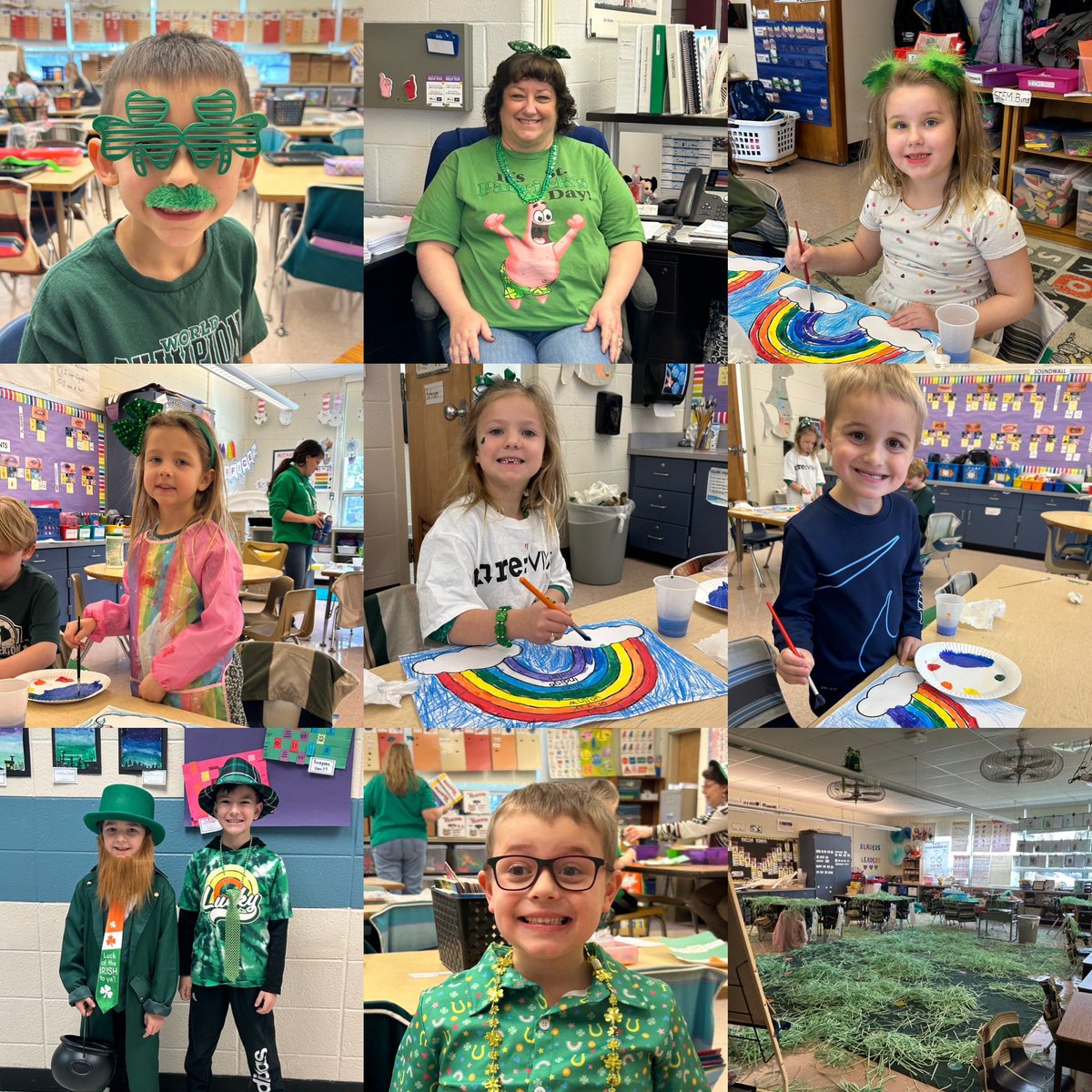 @sellersvillees was filled with silly shenanigans and festive friends!! ☘️@PennridgeSD