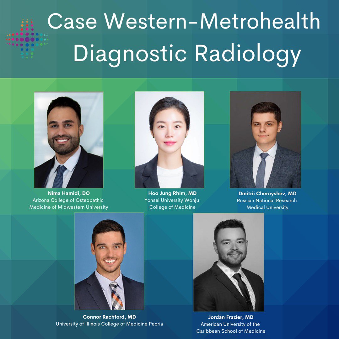 MetroRadRes's tweet image. Metrohealth Diagnostic Radiology class of 2028! 🎉🩻#MatchDay #radres
