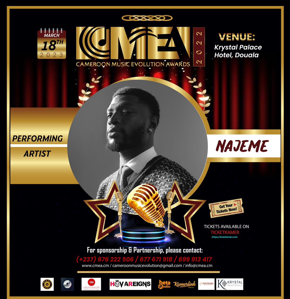 ticketkamer's tweet photo. #ticketkamer

Demain c’est le jour-j, demain viens rencontrer tes stars, viens être une star…

📍: Krystal Palace Douala
Réservation : sur le site web de @ticketkamer 
https://t.co/XwCGWNilw3

Il reste plus que quelques places 🤩

#CameroonMusicEvolution https://t.co/ohDvPMlsNc
