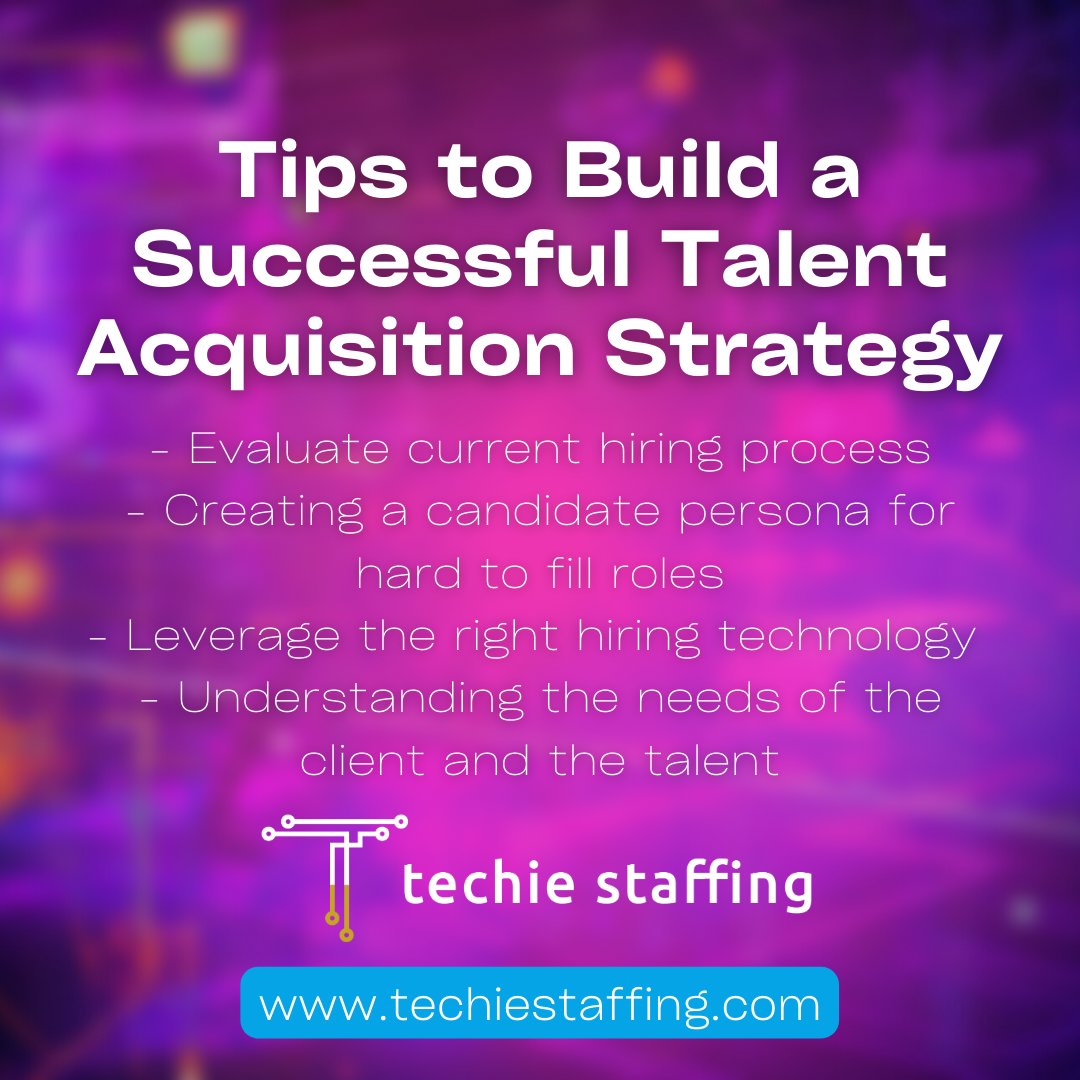 StaffingTechie's tweet photo. We’ve got something special for you today! ✨

#techiestaffing #talentacquisition #recruitment #recruiting #hr #humanresources #hiring #talent #jobsearch #jobs #recruiters #recruiter #staffing #talentmanagement #career #recruitmentagency #nowhiring #talentsearch #recruiterlife https://t.co/MvPum5aTQH