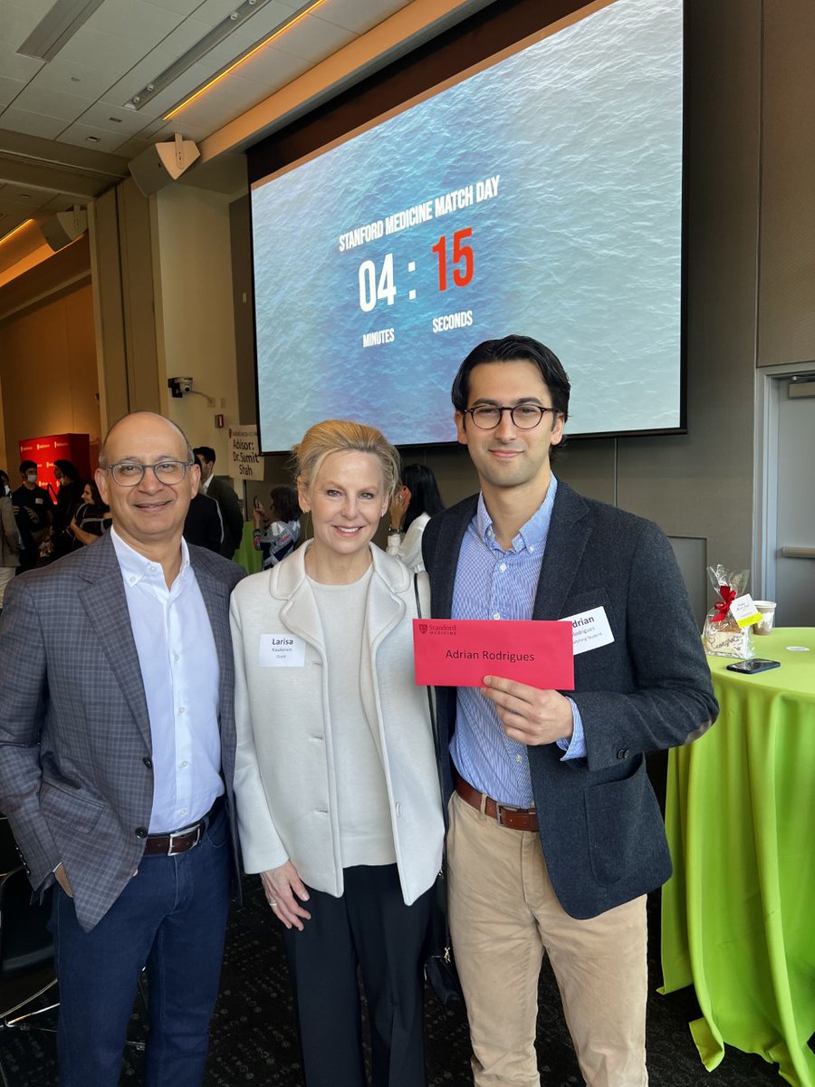 HaydenGephartMD's tweet photo. Congrats @ARodrigues121 on matching to @MGHNeurosurg! We are all looking forward to your stellar neurosurgery career. 

@StanfordNsurg @bobcarterMD @IDavidConnolly #GephartLab #MatchDay2023 https://t.co/8gdIMmLBOf