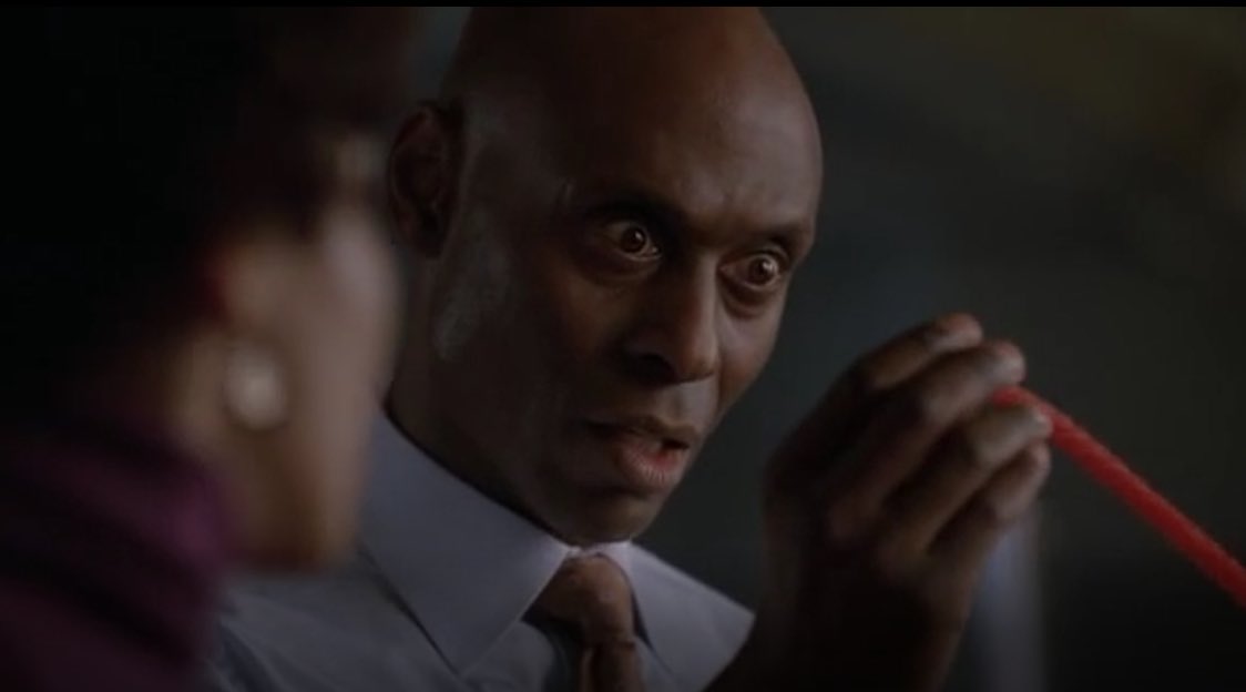 Lance Reddick as Agent Broyles in Fringe