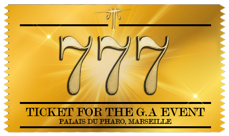 🚨 WILL YOU GET A TICKET FOR OUR GENERAL AVAILABILITY EVENT? 🚨 

➡️ Reach 777 RT 🔁 to get a chance to be the winner of a Golden Ticket for our G.A Event in Marseille. (Everything is payed by CTA).

📆  Ending this sunday at midnight.

Good luck everyone and see you there! 🤭
