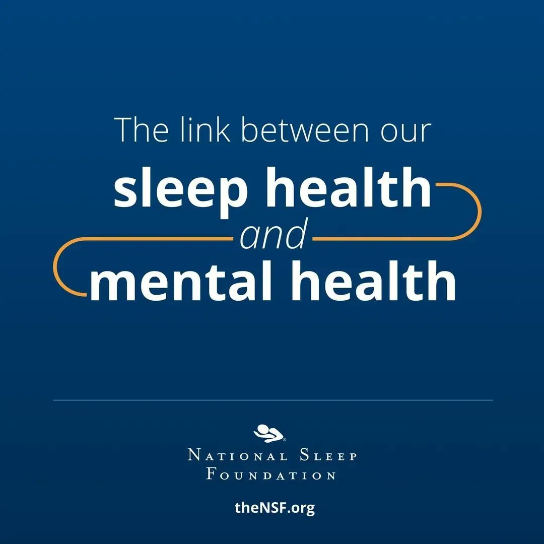 MentalHealthAm's tweet photo. The National Sleep Foundation (@sleepfoundation) conducts research about #sleephealth in the U.S. each year. 😴 This year’s findings come at a critical time when the nation is focused on #mentalhealth. Learn more as we recognize #SleepAwarenessWeek: https://t.co/tBRdNU9eJe https://t.co/NluKaXJZeU