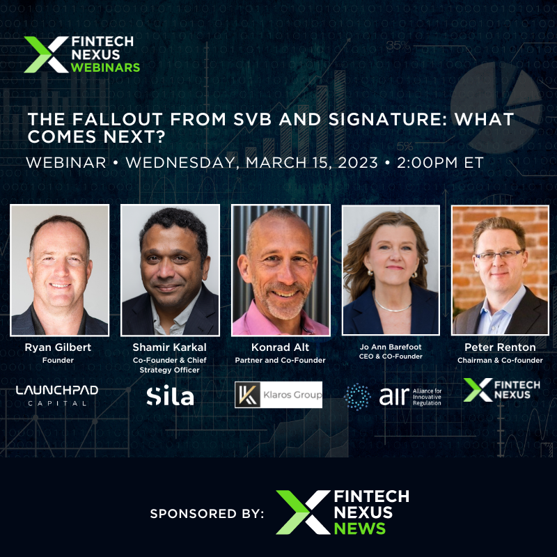 If you missed this week's webinar discussion about 'the fallout from SVB and Signature: what comes next?', there is good news. The recording just got posted here: youtu.be/6BzMeAkT4fY Your chance to take in a lively discussion by 4 industry leaders. #fintechnexus #silamoney