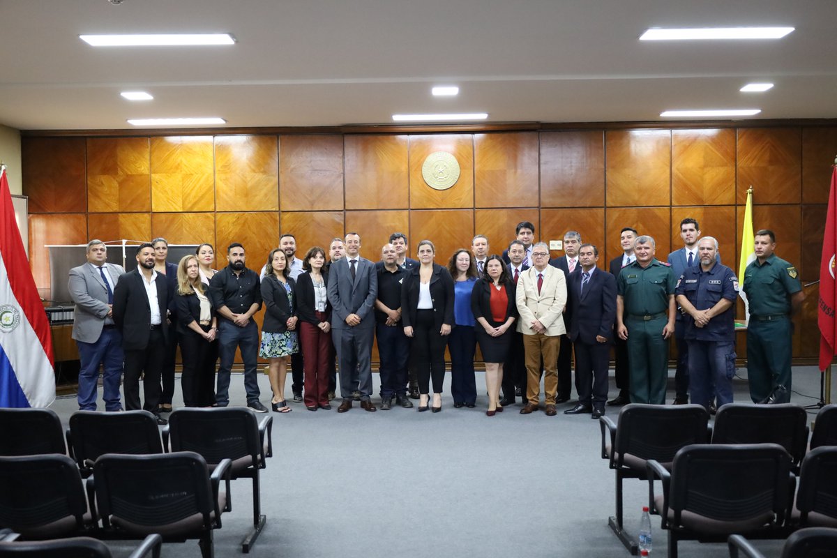 MDN_PY's tweet photo. CICTE - OEA proporciona asistencia tΓ©cnica y legislativa a la CONAPREB
+Info en: https://t.co/82Ld7ZDghS https://t.co/7t9msECQ5y
