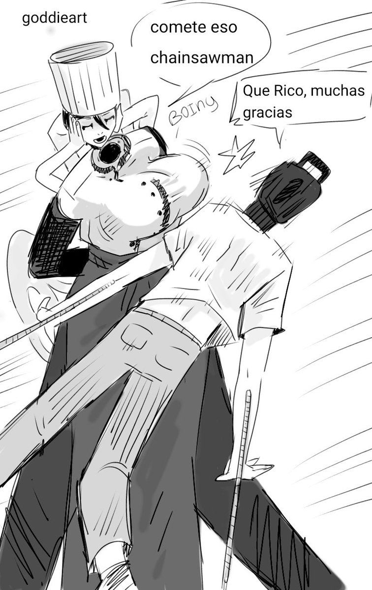 Goddieart99's tweet photo. No es lo que tenia en mente pero es lo que hay jajja
#falldemon #chainsawman #denji https://t.co/82BlgNVHwN