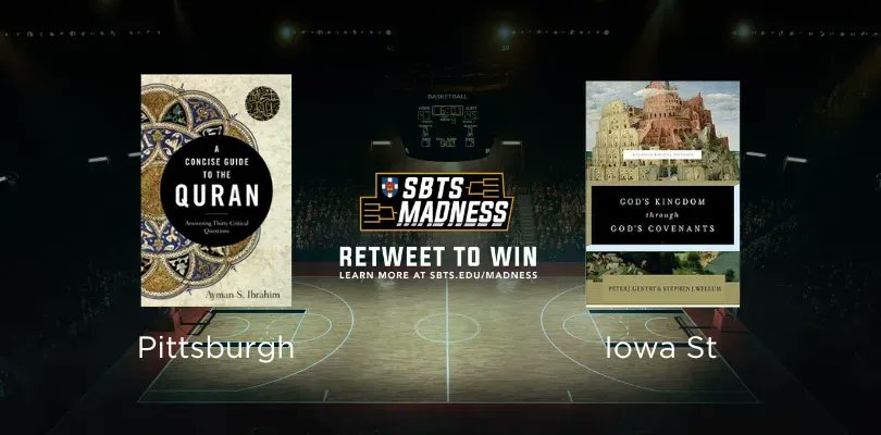 Should we give away more books? We think so too. Next match up is <a href="/al2ostaz/">Ibrahim</a> against Dr. Stephen Wellum. RT for a chance to win!