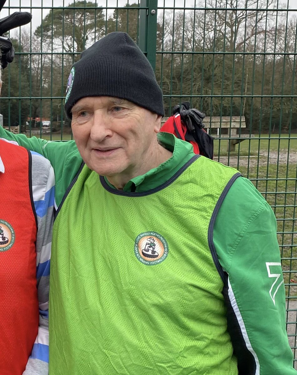 OlderShots's tweet photo. #SaintPatricksDay smiles &amp; post match @GuinnessIreland for Irish legend Peter who marks the occasion with a poachers finish at today’s walking football session. https://t.co/5q2T8nQ8jV