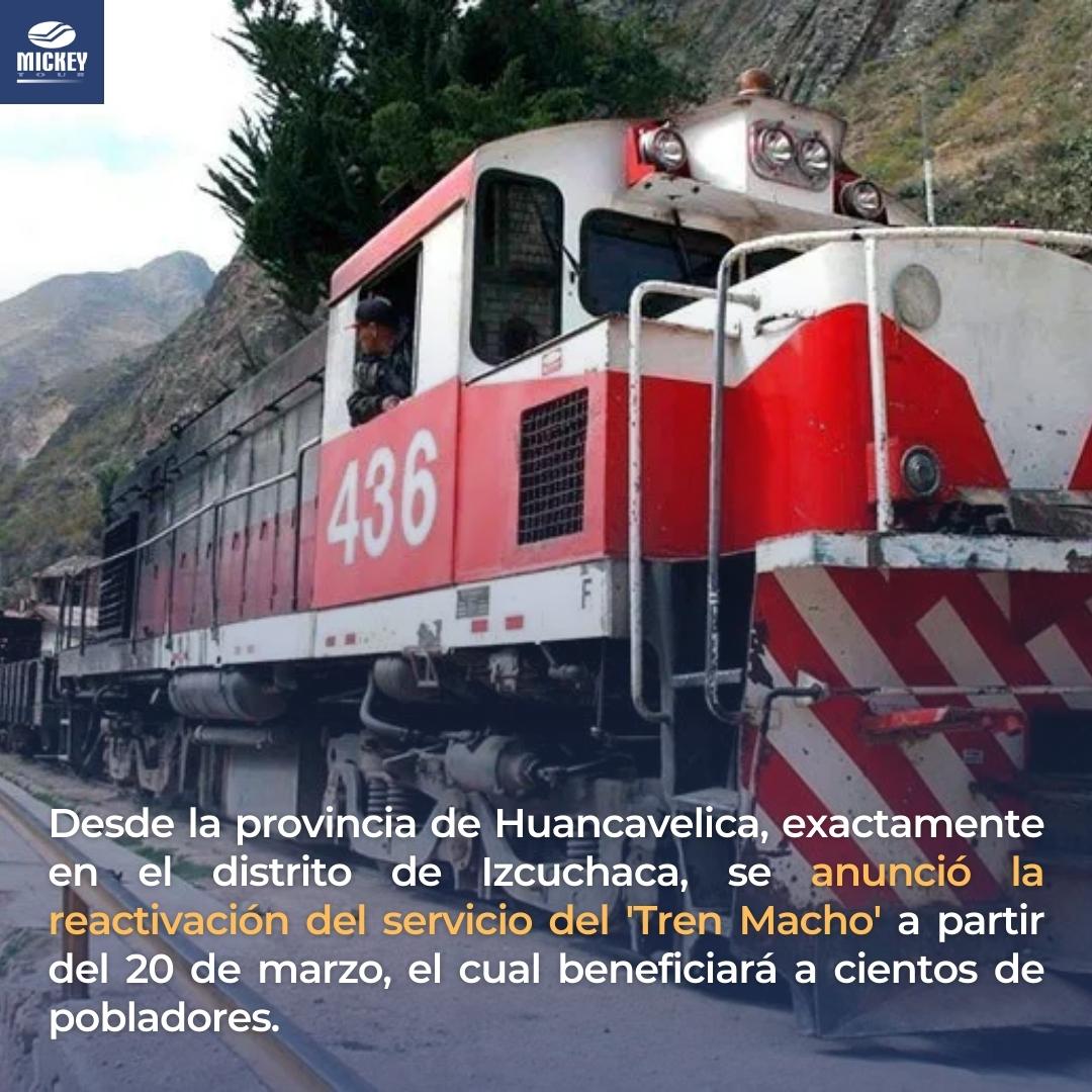 MickeyTour_'s tweet photo. Se anunció el regreso del tradicional #trenmacho a partir del próximo lunes de 20 de marzo. Conoce más sobre esta noticia en el siguiente post. 🚂⛰️ https://t.co/dCROfFctfg