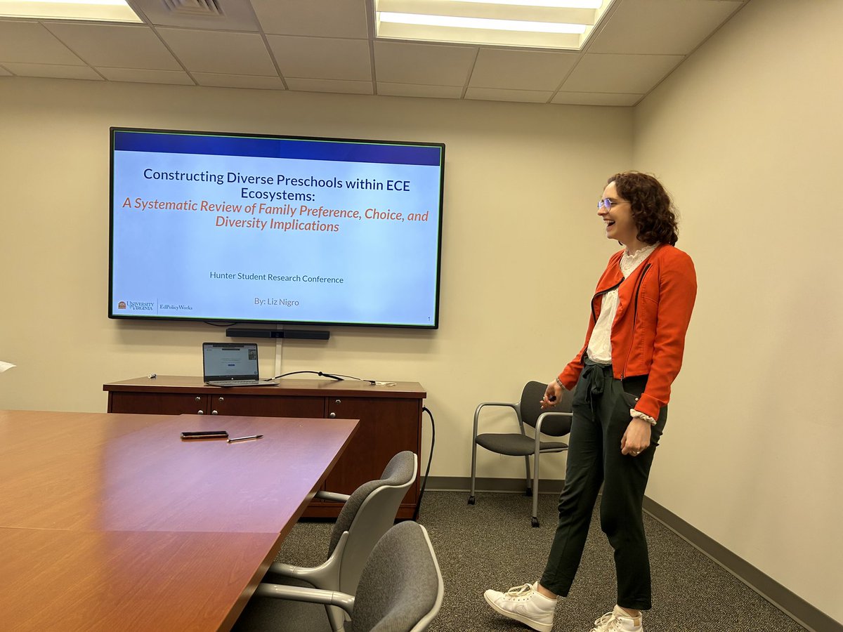 kelseyclayback's tweet photo. Amazed and inspired by all the brilliant student research showcased today at @HSRC_EHD! (Special shout outs to my colleagues who presented, including Dr. Helen Min and @Liz_Vitae_Bella pictured here) @UVAEdu #HSRC2023 https://t.co/Kv2ElIqP6T