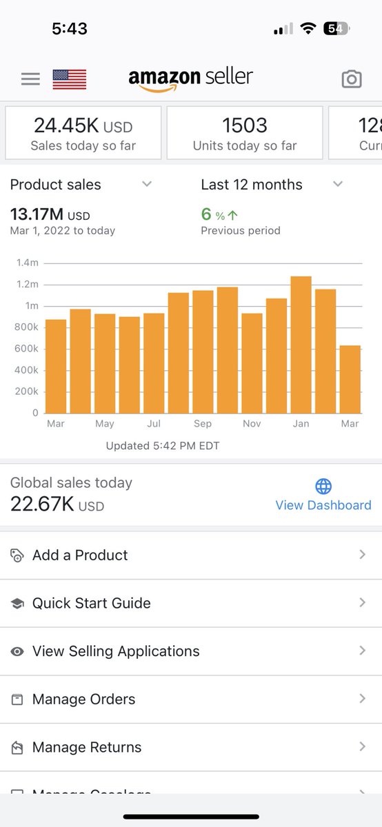 TLD_BM's tweet photo. As an Amazon FBA seller of the last 8 years, I've learned some tough lessons. The hardest one? The critical importance of cash flow management. Without it, even a successful business can quickly sink. Take it from me, prioritize your finances from day one. #AmazonFBA #CashFlowManagement #EntrepreneurMindset #AmazonSeller