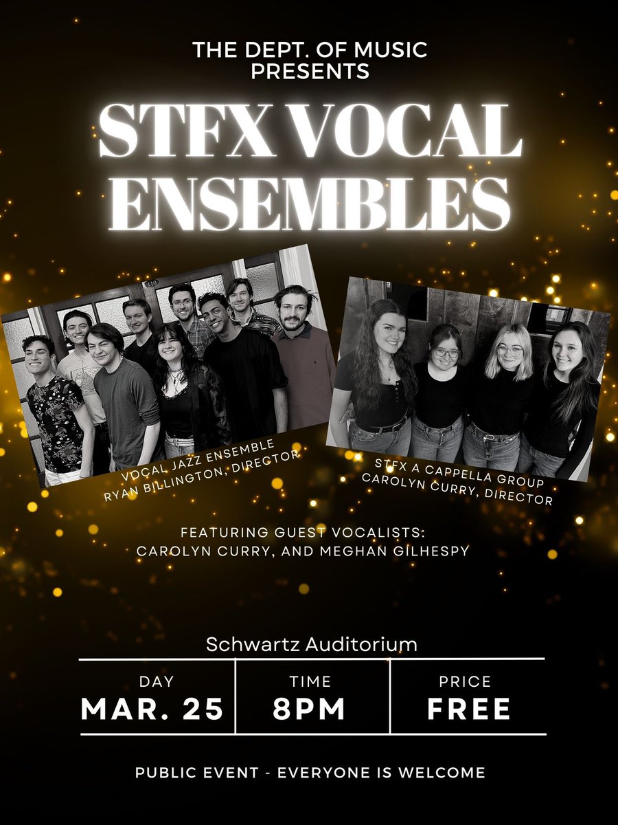 Join us for an evening in song!