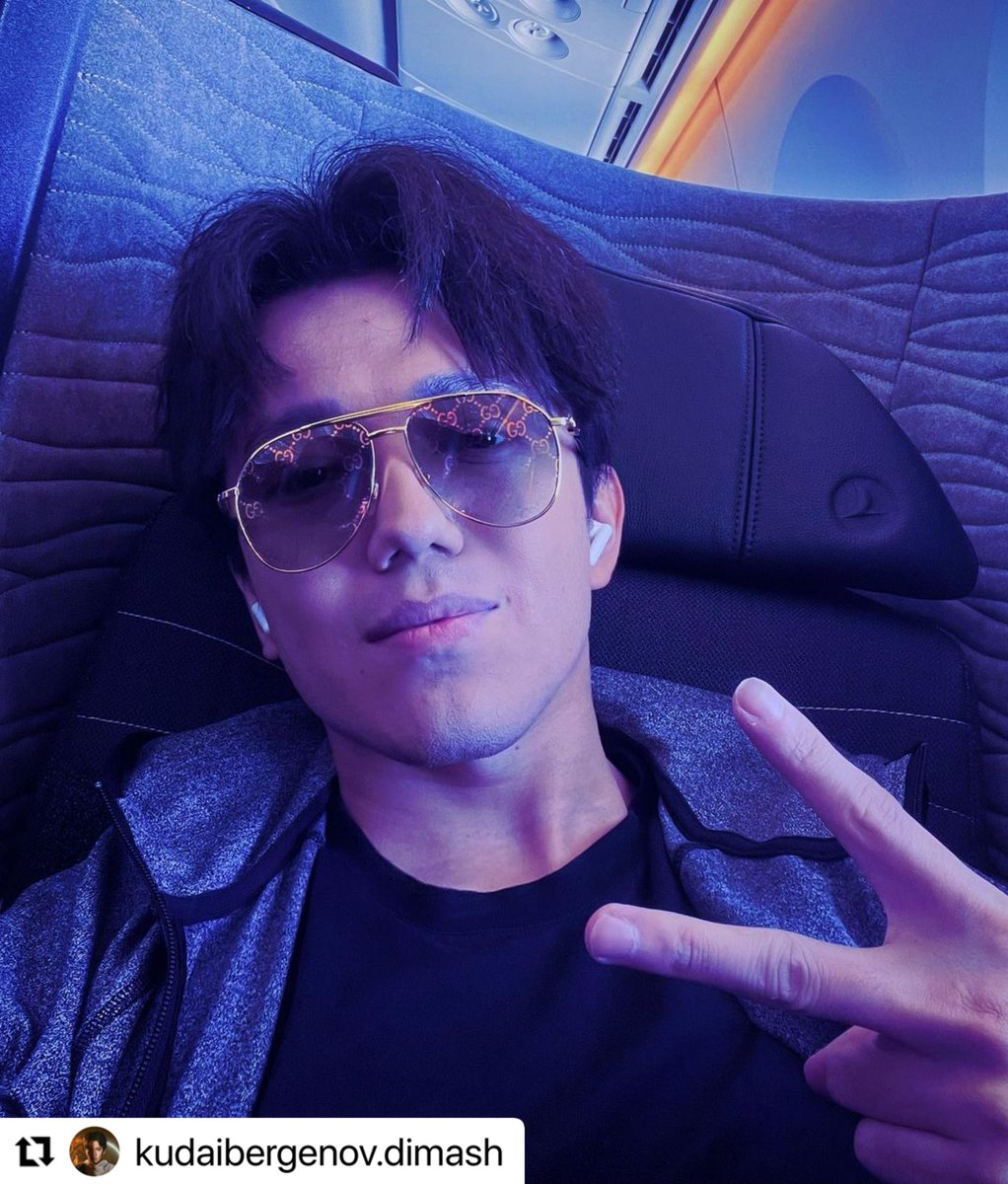 AlaurdeVieira's tweet photo. #DimashQudaibergen flew from Los Angeles to Kazakhstan for a few days for his grandma Miua's birthday and for his March 22 meeting with OPPO and the release of the new song #Together.  Good luck @dimash_official have a great time with your family 
#DimashNewRelease https://t.co/ZkBX1wfI1f