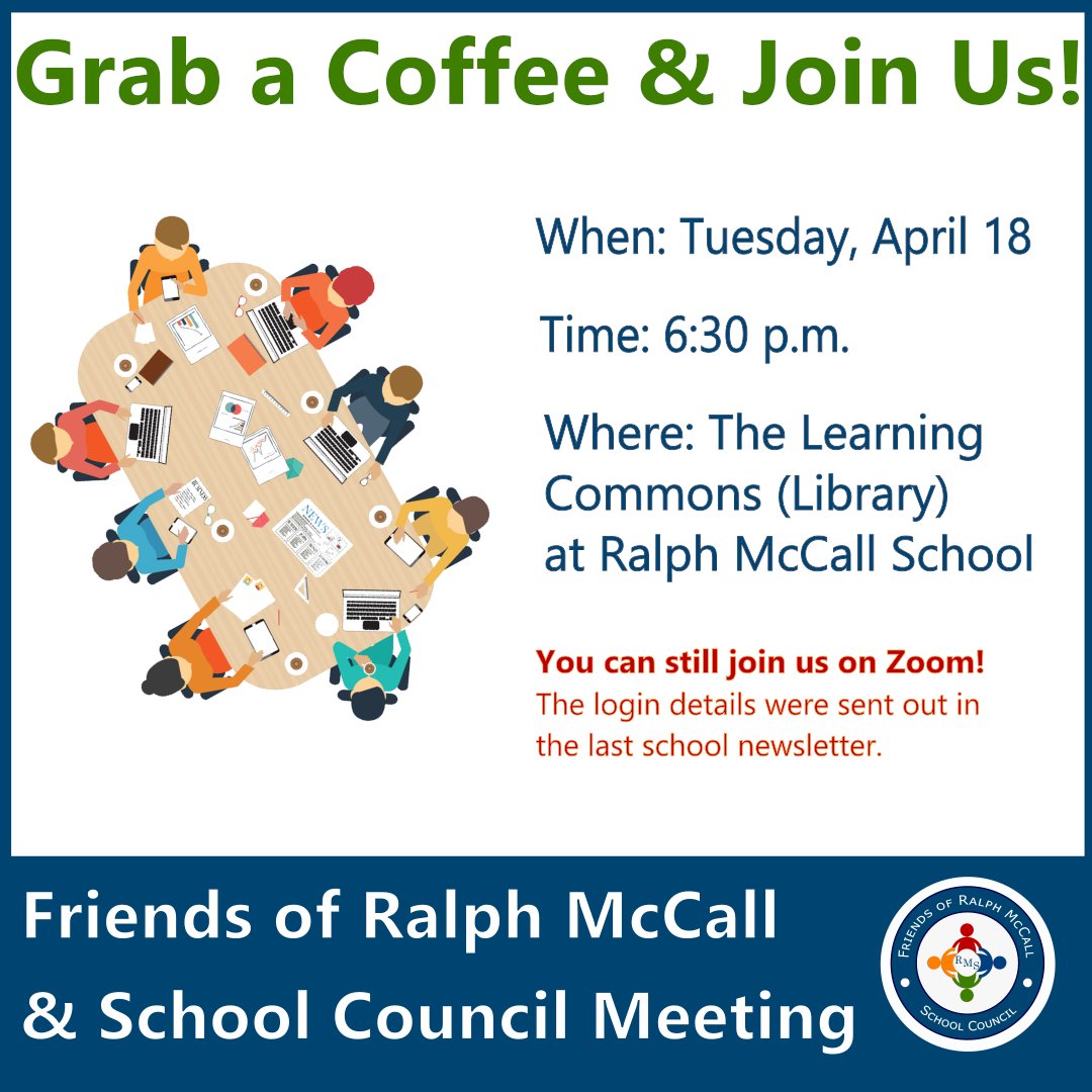 Friends of Ralph McCall & School Council tweet media