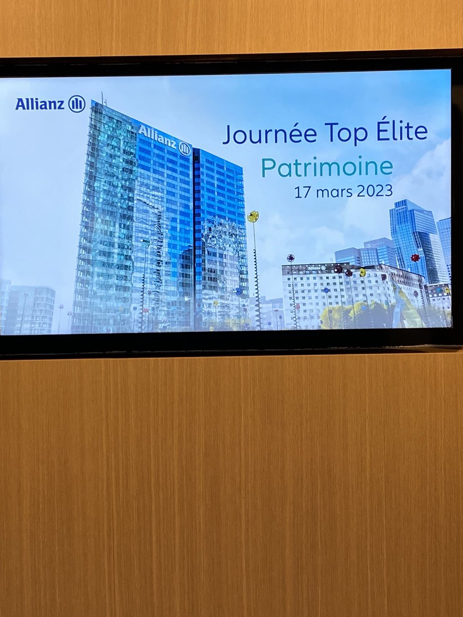 Journée de travail au siège d’Allianz France organisée pour les agents généraux spécialistes en #patrimoine avec les experts d’Allianz Global Investors, Allianz Patrimoine et Allianz Banque <a href="/AllianzGI_FR/">AllianzGI France</a> <a href="/allianzfrance/">Allianz France</a>