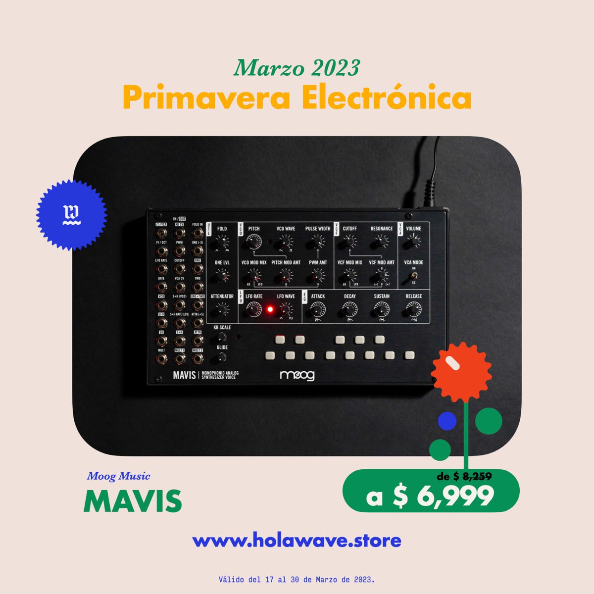 La primavera electrónica llegó a HolaWave y porque ustedes los pidieron se polinizaron varios precios, hechenle un ojo a este néktar de descuentos 👇
Promociones disponibles en nuestra tienda física y online 🏵️🐝☀️
holawave.store/collections/pr…