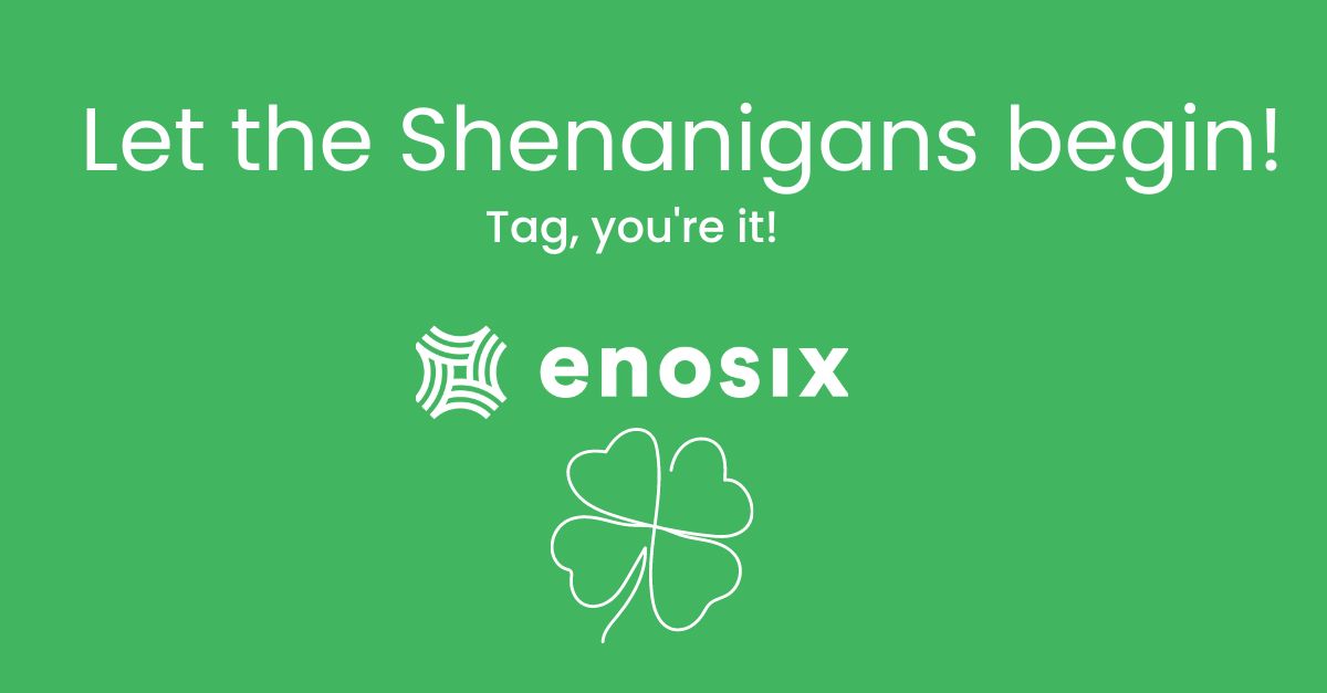 Feeling lucky this St Patrick’s Day? If so... Find a four-leafed clover, wear green (so you don’t get pinched), kiss a Blarney Stone and talk to enosix about real-time, prebuilt SAP integration to find your pot of gold …Have a lucky, mischievous day. 🍀    

#sapintegration