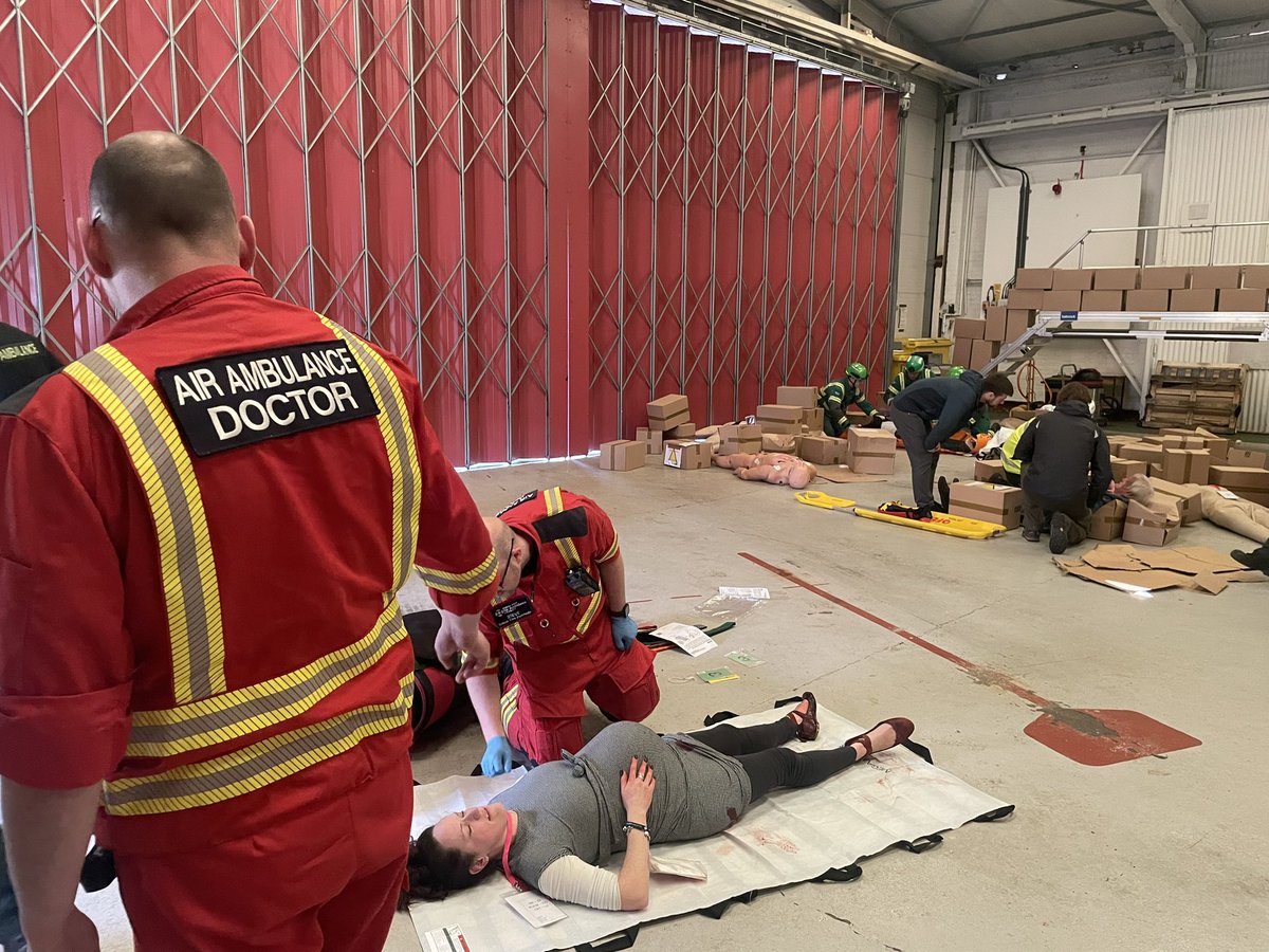 Invaluable collaborative Major Incident training day - key topics presented, real experiences shared and a testing exercise to tease out key learning <a href="/NWAmbulance/">North West Ambulance Service</a> <a href="/NWAirAmbulance/">North West Air Ambulance Charity</a> <a href="/NWAmb_HART/">NWAS HART</a> <a href="/NwambSort/">NWAmb_SORT</a> #EPRR
