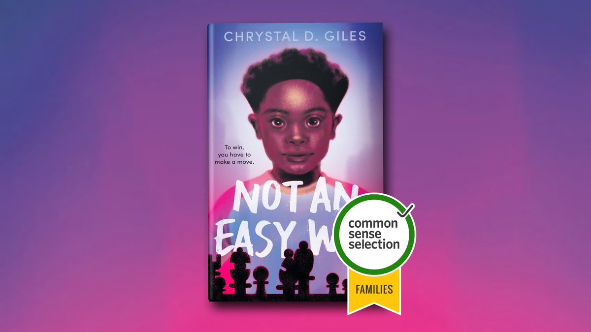 I’m thrilled to share the five star review and Common Sense Selection designation for NOT AN EASY WIN!

Read the full review: commonsensemedia.org/book-reviews/n…

#CommonSenseSelection @CommonSense @randomhousekids