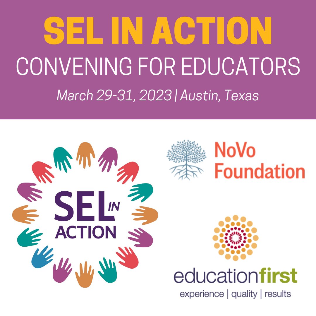 We are thrilled to share that ARCK will be a part of this year’s SEL in Action Convening in Austin, Texas. This event will feature an EDTalk by ARCK’s very own Sara Mraish Demeter!

<a href="/ed1stconsulting/">Education First</a> 

#ARCK #SEL #SELinAction #conference #community