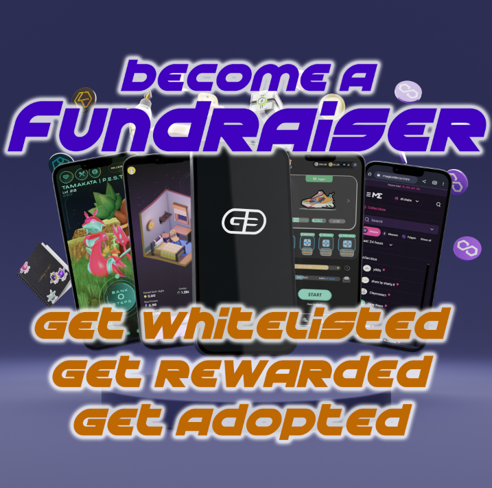 ⭐️G4M3.fi Fundraising is Live!⭐️

👾Our first donors will be Whitelisted for Priority minting for our first NFT Collection (250 Spots!),  which will reward the owners with passive income from our revenues!

👨‍👩‍👧‍👦We are building here a strong discord.com/channels/10137…