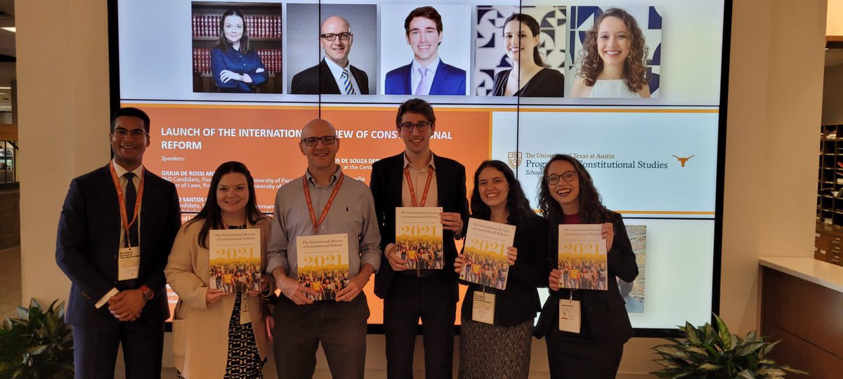 Elisa Boaventura (@elisa_amorimb) on Twitter photo Today I had the pleasure to be part of the launching event of the 2021 IRCR during the Global Summit of Constitutionalism along with <a href="/huiwenche/">Hui-Wen Chen</a> <a href="/brunofln/">Bruno Cunha</a> <a href="/giuliandrade/">Giulia Andrade</a> <a href="/juliaquif/">Júlia Frade</a> and Matheus Depieri. Thank you again <a href="/RichardAlbert/">Richard Albert</a> for this amazing opportunity! Today I had the pleasure to be part of the launching event of the 2021 IRCR during the Global Summit of Constitutionalism along with <a href="/huiwenche/">Hui-Wen Chen</a> <a href="/brunofln/">Bruno Cunha</a> <a href="/giuliandrade/">Giulia Andrade</a> <a href="/juliaquif/">Júlia Frade</a> and Matheus Depieri. Thank you again <a href="/RichardAlbert/">Richard Albert</a> for this amazing opportunity!
