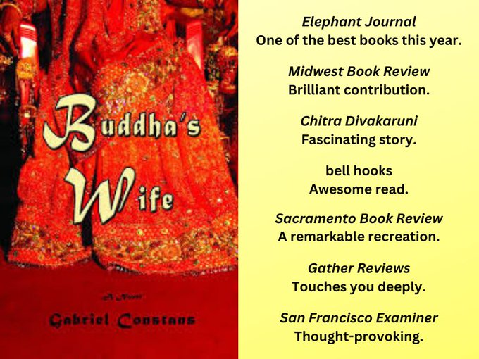 GabrielConstans's tweet photo. 💃🏽 Chitra Divakaruni, "A fascinating #story about the woman (#Yasodhara) & child (#Rahula), whom #Buddha (#Siddhartha) left behind." #romance #history #fiction #India #novel #family @rdrpub
US: https://t.co/tmBlsSdt28
UK: https://t.co/vhCtKgg72G
IN: https://t.co/zoOVBU1GpH https://t.co/XKEH6ENz31