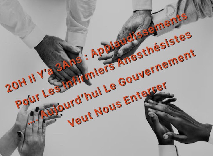 B.Axelle (@benabdallahaxe1) on Twitter photo <a href="/FrcsBraun/">François Braun</a> <a href="/BretagneIade/">IADE Bretagne</a> <a href="/CgtIade/">Collectif IADE CGT</a> <a href="/IdfIade/">Collectif IADE IDF</a> <a href="/IdfIade/">Collectif IADE IDF</a> <a href="/NL1419/">Collectif IADE Normand</a> <a href="/CorseIade/">Collectif IADE CORSE</a> <a href="/BourgogneIa/">Collectif.ia.bourgogne</a> <a href="/EmmanuelMacron/">Emmanuel Macron</a> <a href="/Sante_Gouv/">Ministère de la Santé et de l'Accès aux soins</a> <a href="/grisette22/">pump up the valium</a> <a href="/JeanLETOQUART/">LETOQUART Jean</a>
Nous sommes et serons là …. Nous méritons vos promesses <a href="/olivierveran/">Olivier Véran</a> <a href="/FrcsBraun/">François Braun</a> <a href="/BretagneIade/">IADE Bretagne</a> <a href="/CgtIade/">Collectif IADE CGT</a> <a href="/IdfIade/">Collectif IADE IDF</a> <a href="/IdfIade/">Collectif IADE IDF</a> <a href="/NL1419/">Collectif IADE Normand</a> <a href="/CorseIade/">Collectif IADE CORSE</a> <a href="/BourgogneIa/">Collectif.ia.bourgogne</a> <a href="/EmmanuelMacron/">Emmanuel Macron</a> <a href="/Sante_Gouv/">Ministère de la Santé et de l'Accès aux soins</a> <a href="/grisette22/">pump up the valium</a> <a href="/JeanLETOQUART/">LETOQUART Jean</a>
Nous sommes et serons là …. Nous méritons vos promesses <a href="/olivierveran/">Olivier Véran</a>