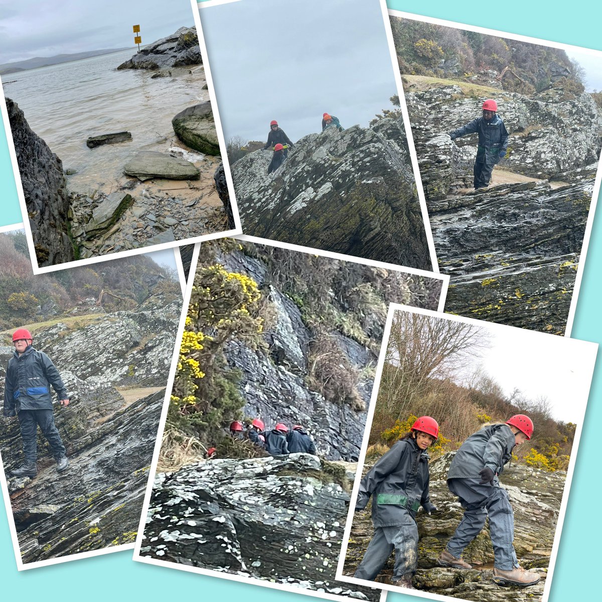 Group 3 spent Wednesday morning at the beach rock scrambling and climbing. The wet weather didn’t spoil our day. <a href="/BartonMossCPS/">BartonMossCPS</a> <a href="/woolley_mrs/">Mrs Woolley</a> <a href="/MrCornishTweets/">Mr Cornish 🏳️‍🌈</a> <a href="/missroneill_/">Miss O’Neill</a> #resilience #teambuilding #lledrhall
