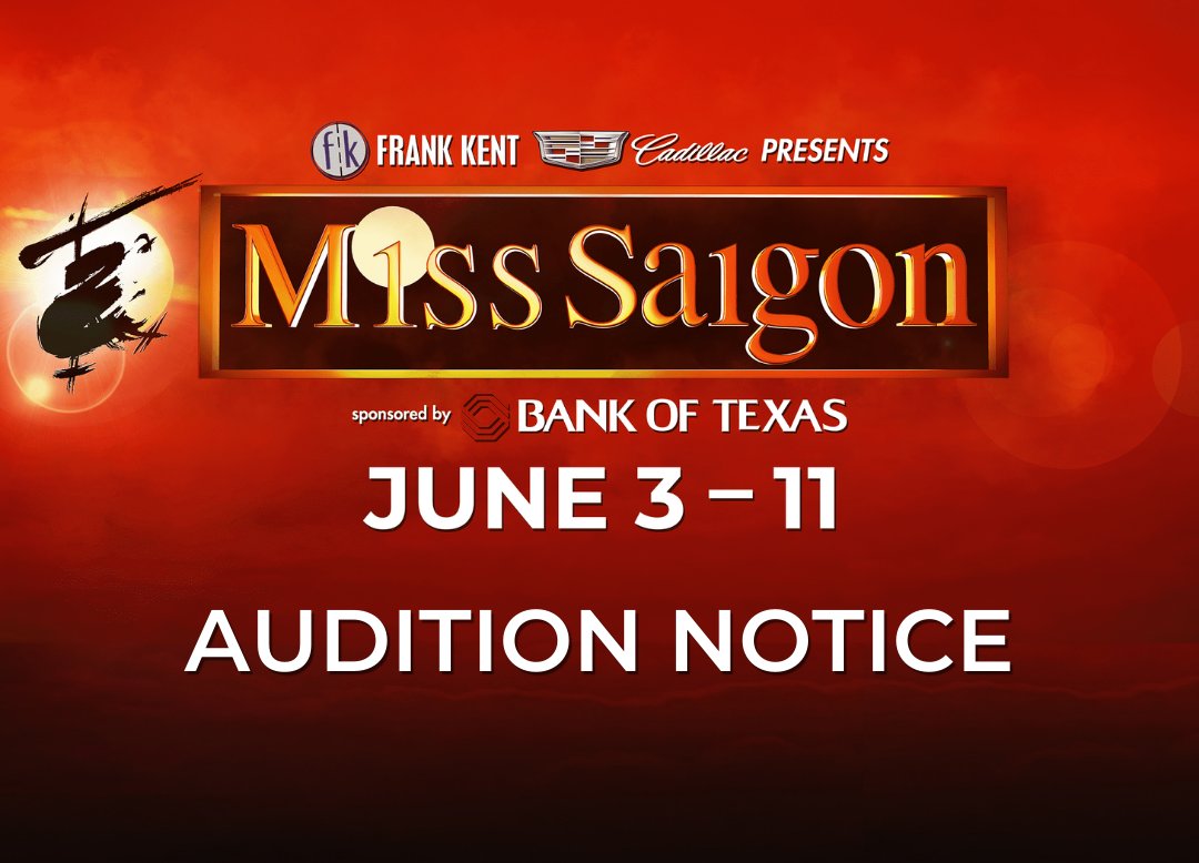Mark your calendars! 📅 On April 2, we're holding in-person auditions for Miss Saigon. For more information &amp; to sign up for an appointment, please visit casamanana.org/auditions/.