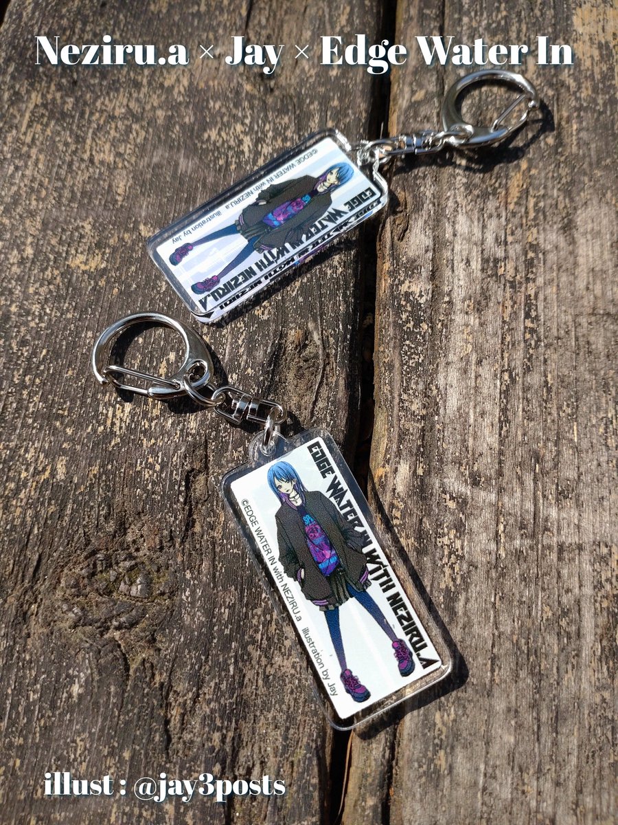 EDGEWATERINoff2's tweet photo. 🐻📫#EdgeWaterIn merchandise
-Deep in side- collection vol.1
■Neziru.a×Jay×E.W.I
ステッカーとキーホルダー2型が
vol.1として3月20日(月)に発売予定となります。
🚪store
https://t.co/yILlsEU1wc
※キーホルダーの色味は少し濃くなります。
※当日にまたご案内します。
#suzuri #ewigoods https://t.co/Akhn3SNbPw