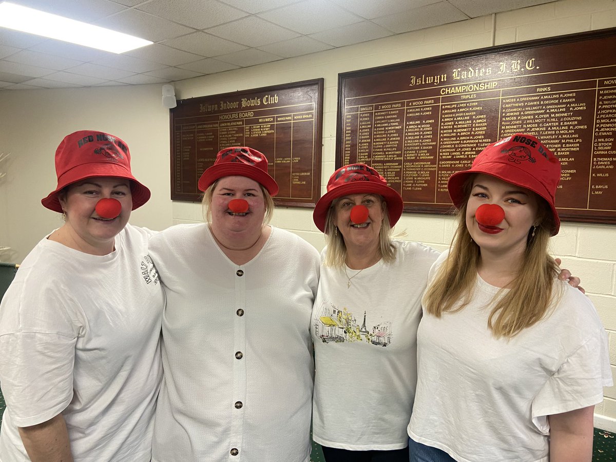 Today #teamCaerphilly raised over £407 for comic/sport relief. 
Well done to everyone that took part👏🏼
Thank you to Islwyn  Bowls centre for hosting us 😊