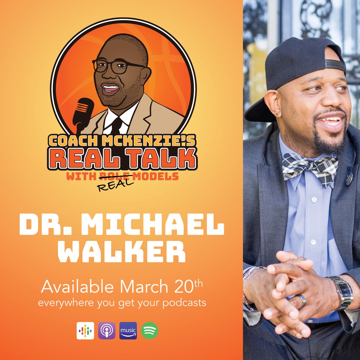 Coachmckenzie's tweet photo. My next podcast is a discussion with @MPS_BlackMales, Associate Superintendent  @MPS_News &amp; CEO, Critical Questioning. Dr. Walker takes Real Models to the next level through his research and work with Black Males. Don’t miss it! Monday, March 20th where you get your podcasts. https://t.co/KE68OI3MQx