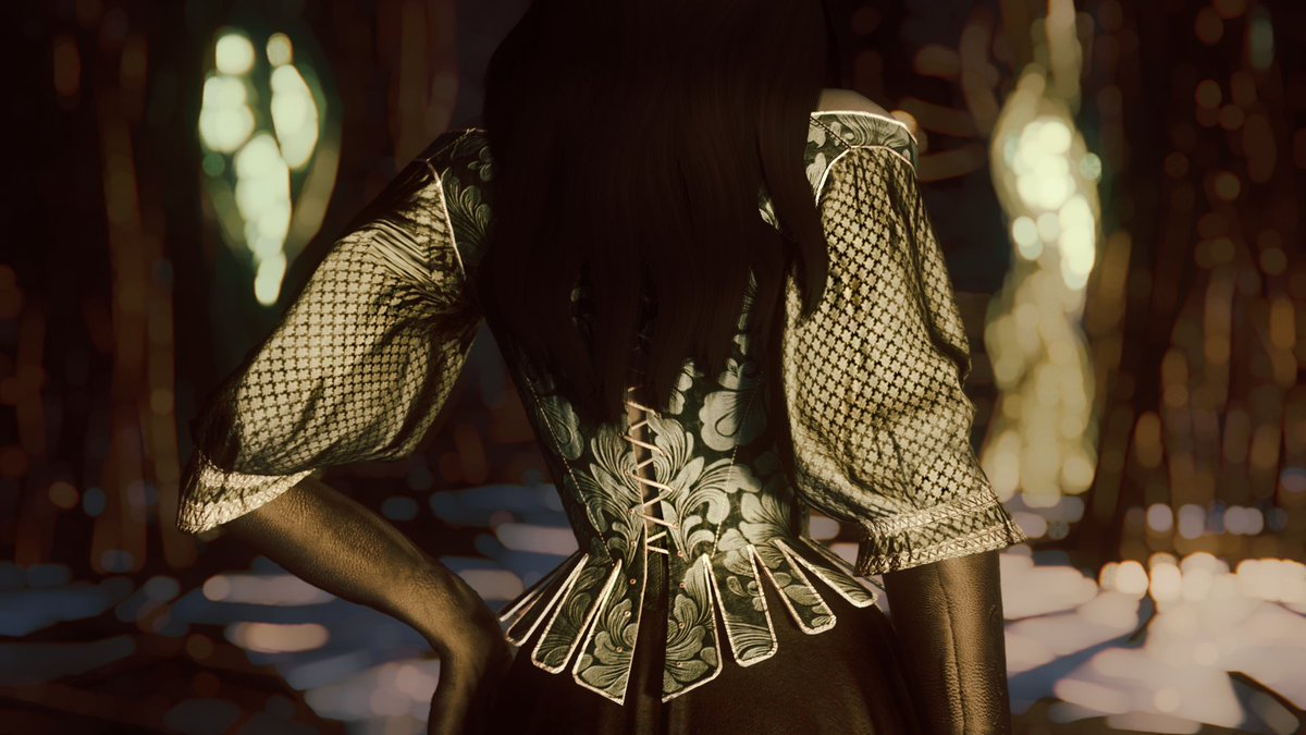 Some spoilers of my showcase for the beautiful Violet Stays Outfit 1.3 by @kozakowymods. The rest of the set will be out for Sunday Elegance :) 
Download link for Koza's Patrons: patreon.com/posts/download…
#Skyrim #SkyrimMods #stays #18century #corset #outfit #mod