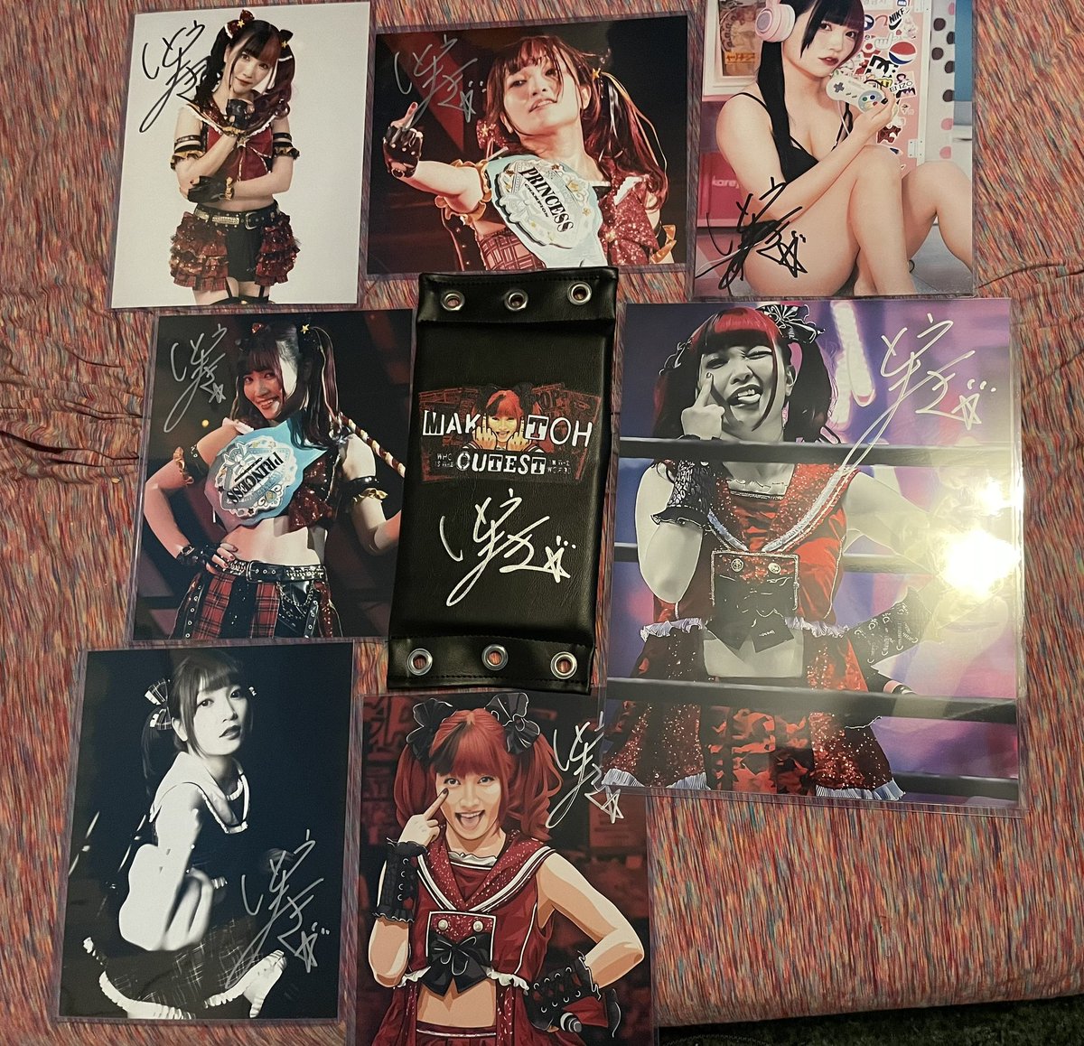 MaidiacJonpico's tweet photo. 🔥My Maki Itoh haul has finally arrived! It’s a good feeling knowing your money goes to the cutest in the world🔥
Much love & support to the Ironhead idol @maki_itoh for all she does for us! Proud to be apart of the Itoh Army! 🖕🏼🖕🏼
#MakiItoh
#TJPW
#CutestInTheWorld https://t.co/7fEmNSLZHx