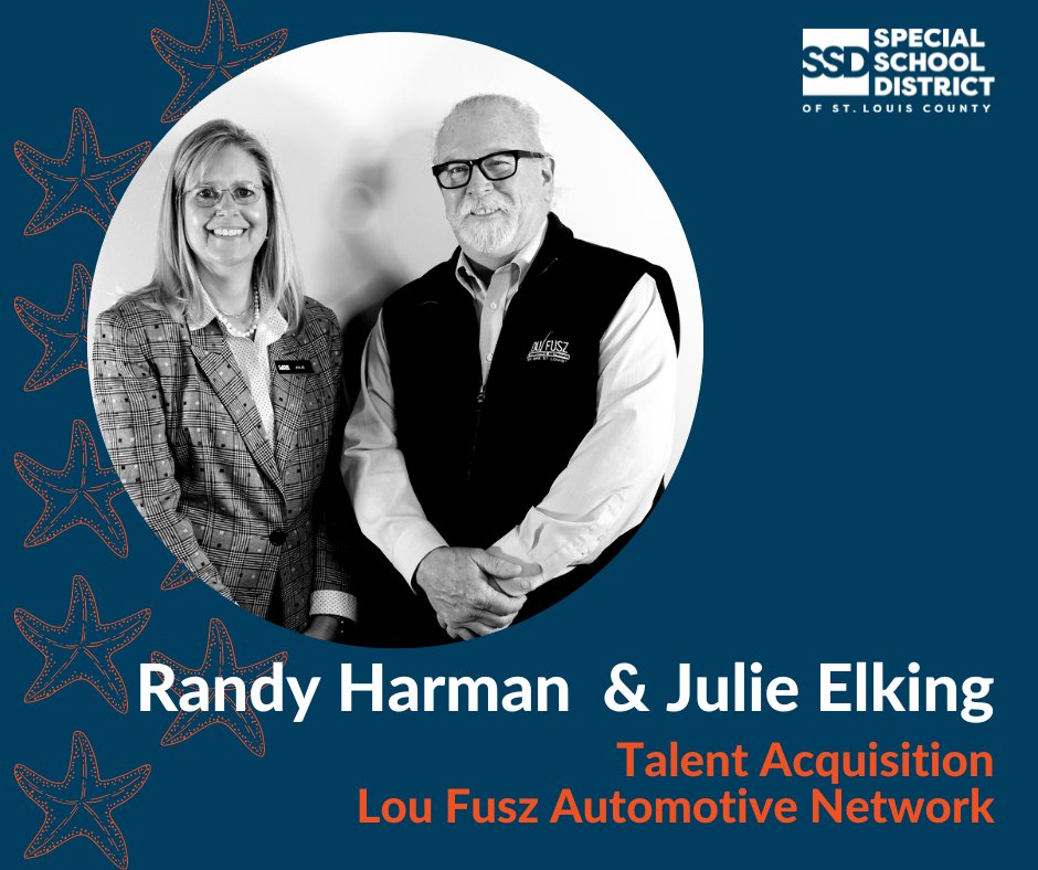 The Special Ambassador Award honors community members who demonstrate extraordinary commitment to SSD. 

Congrats to this year’s 2023 Special Ambassador winners from Lou Fusz, Randy and Julie!