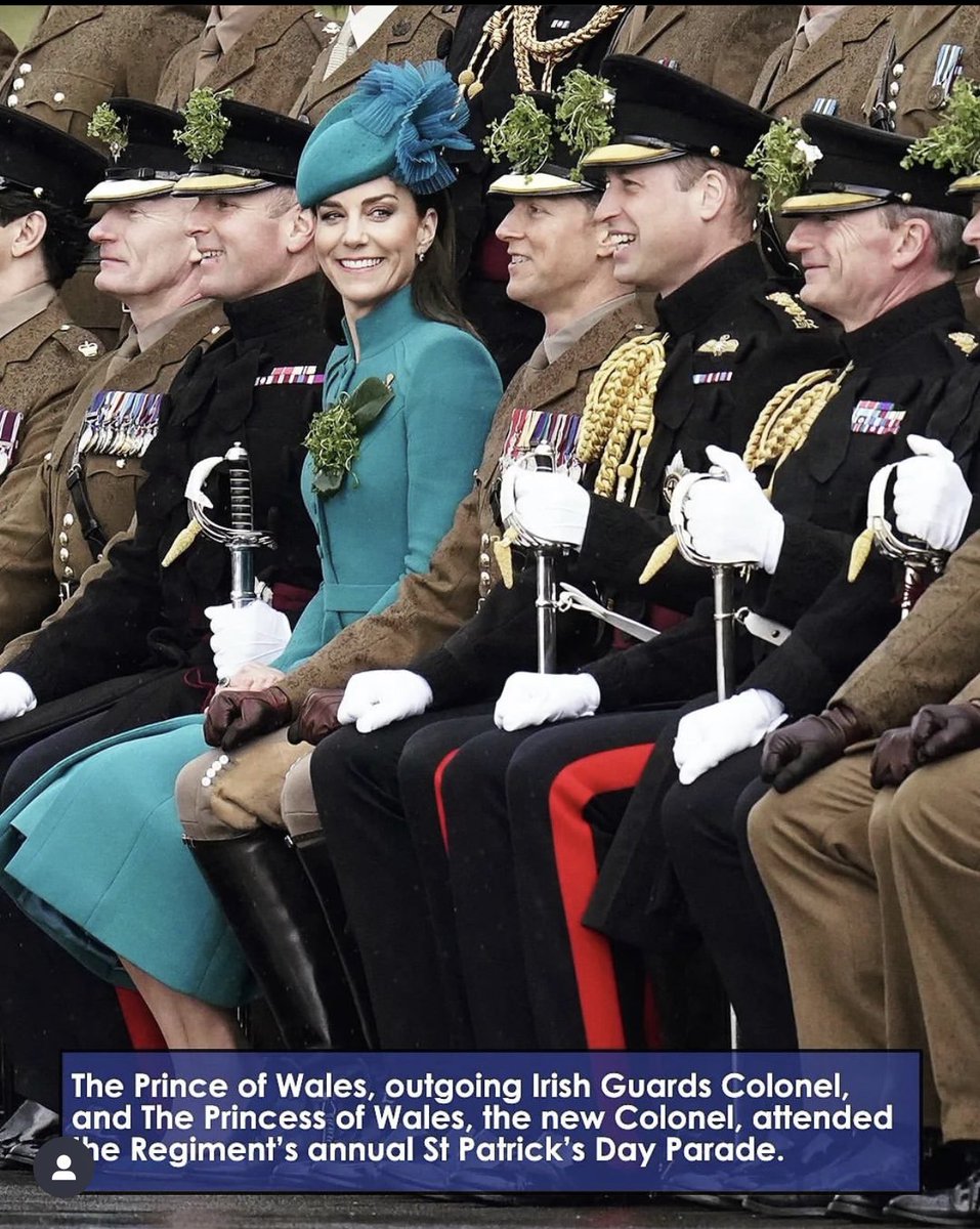 The look of love 😍 #PrincessCatherine #PrinceWilliam #Colonel #irishguards #PrincessofWales #princeofwales