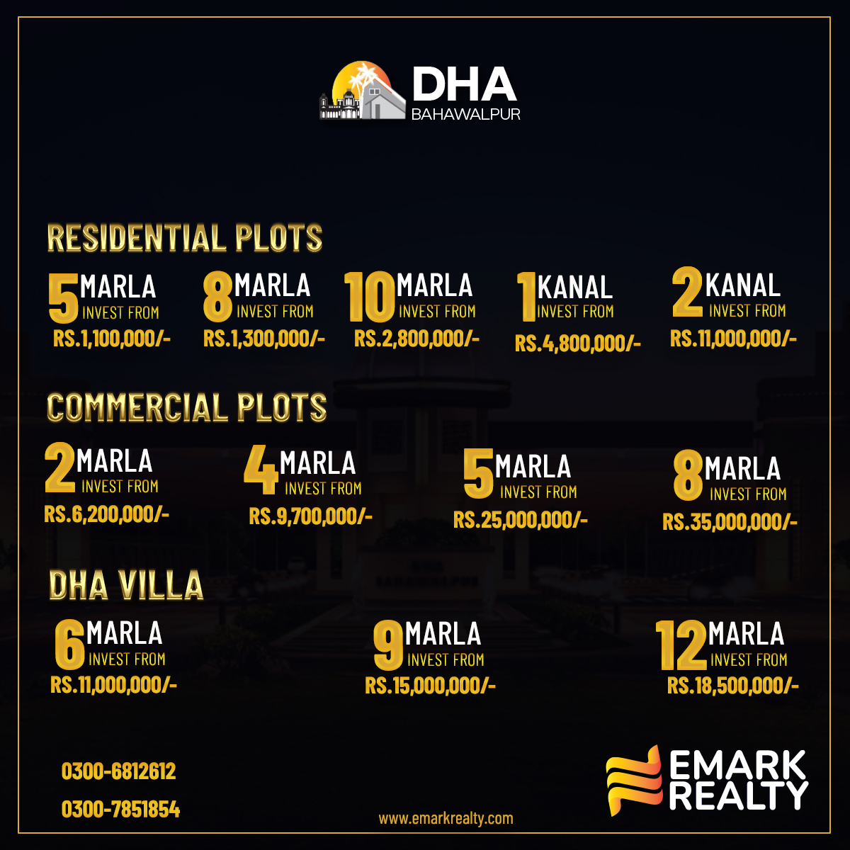 emarkrealty's tweet photo. DHA Bahawalpur (Defence Housing Authority) is a premium residential society located in the southern region of Punjab, Pakistan. 
Visit: https://t.co/VZMM7CCx2p
#emarkrealty #DHABahawalpur https://t.co/N28RLjGRX7