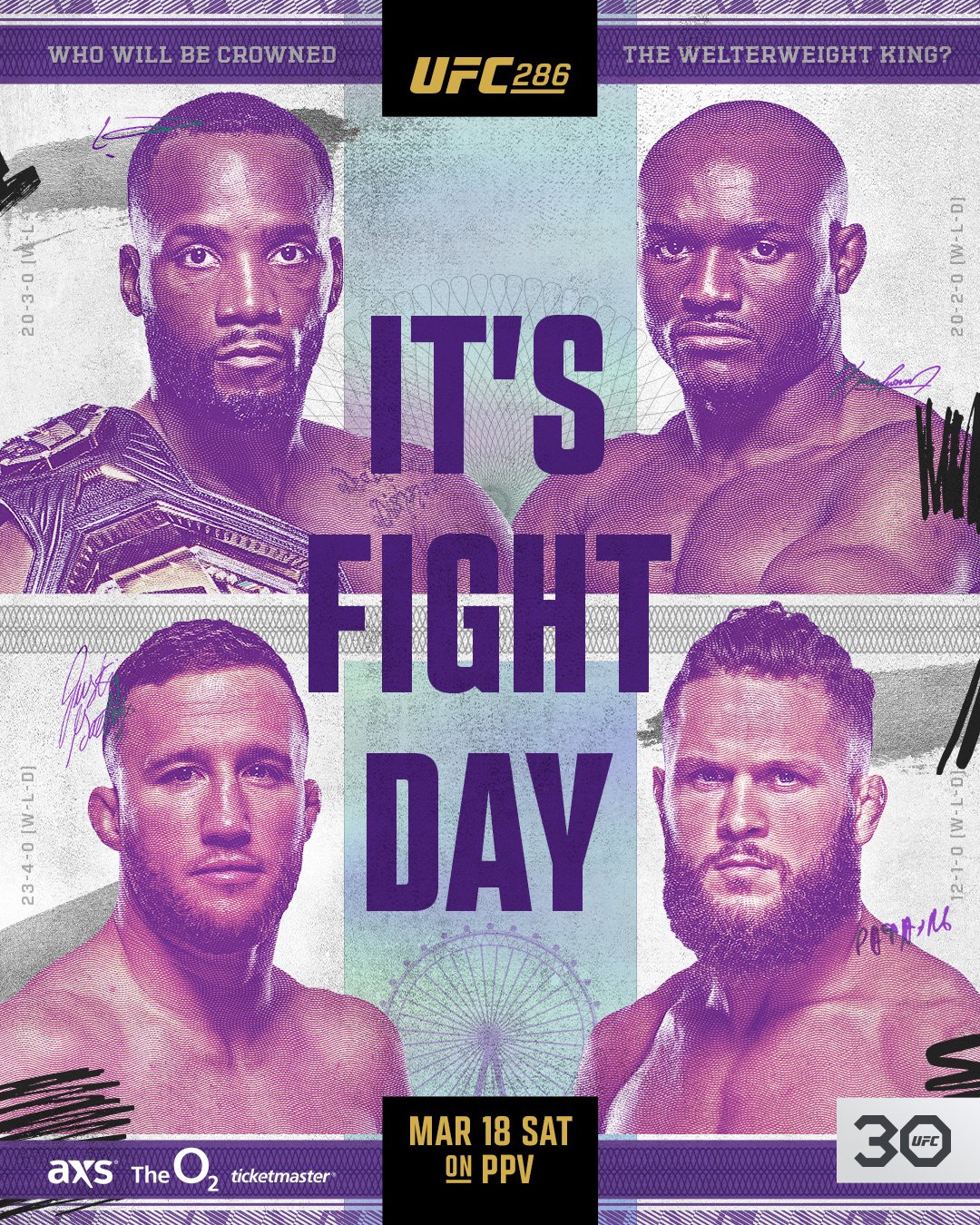 UFC on Twitter "The trilogy is upon us IT'S FIGHT DAY!! [ UFC286