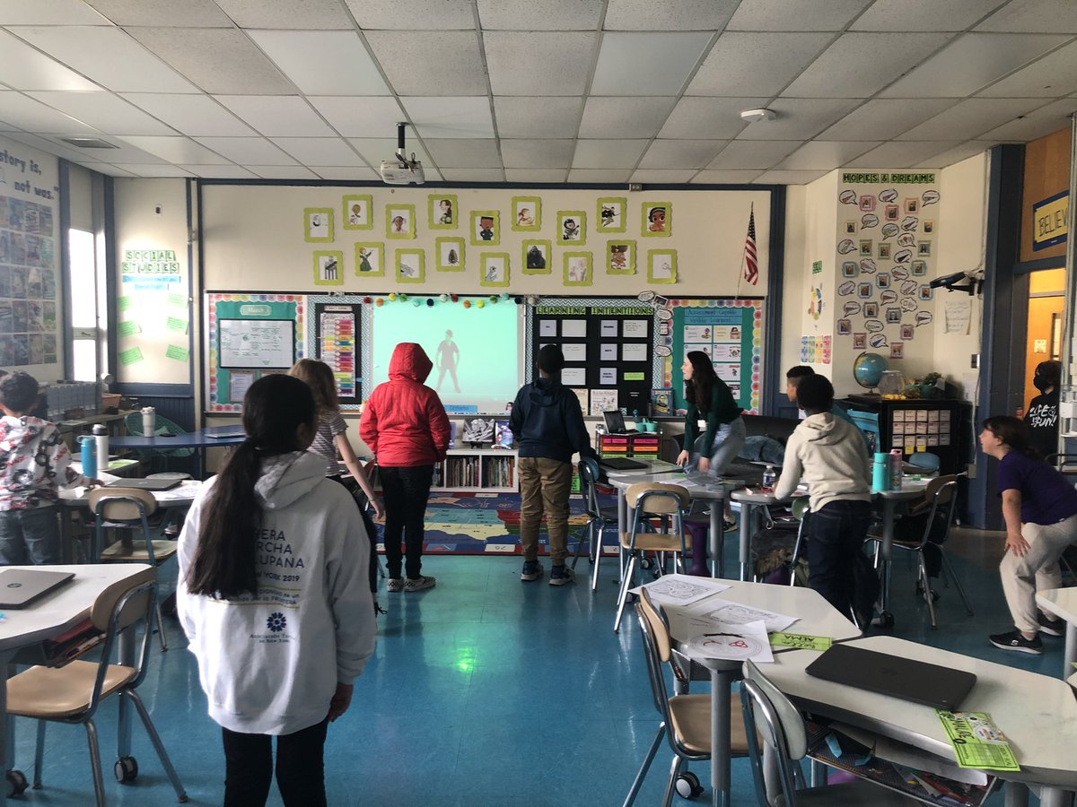 CollsCatts's tweet photo. Adding the Cha Cha Slide to our brain break rotation! π§ ππ½πΊπ½πͺ©@SamanthaKehner #sharpsharks #collsedu https://t.co/eFvWSz8aZp