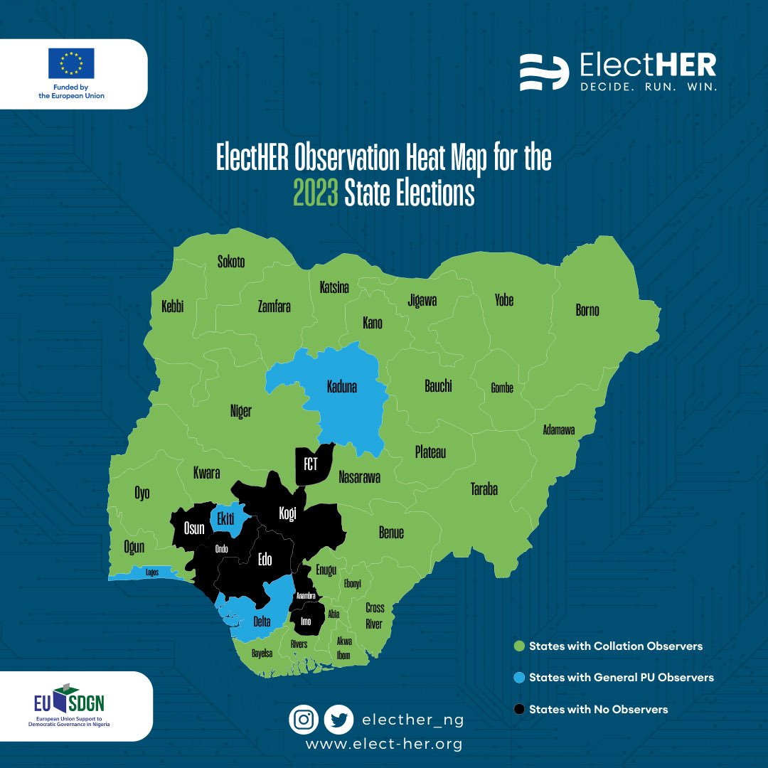 ElectHER on Twitter "ElectHER is deploying 40 accredited observers across 4 state