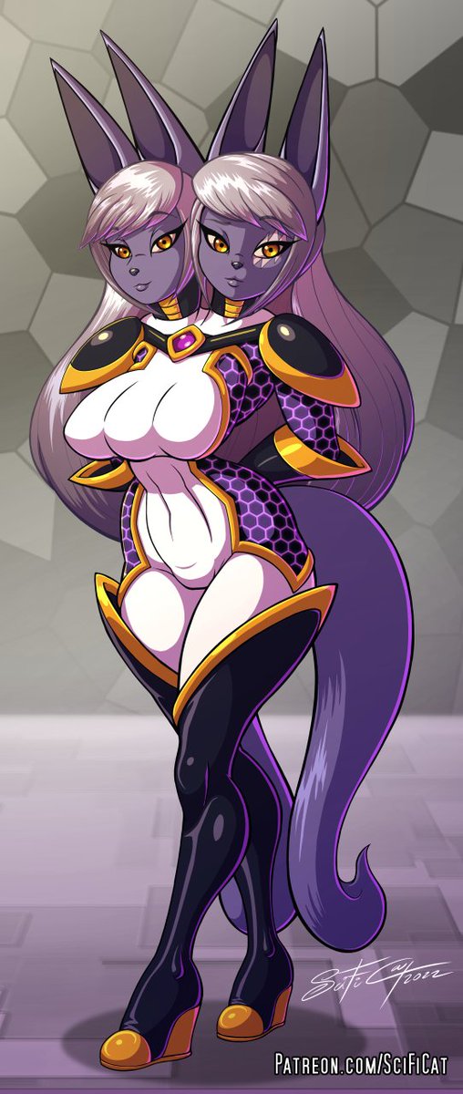 SciFiCat's tweet photo. Commission for Flafty of original fusion character "Felphire" ( Felicia + Sapphire ).

Concept by Flafty
Design by SciFiCat 

Variant and high resolution versions available at my Patreon.

#furryart #anthroart #ocart #oc https://t.co/wNRwNvRjgd